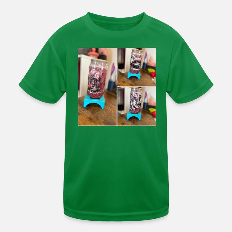 Glitter Mug Kids Functional T-Shirt
