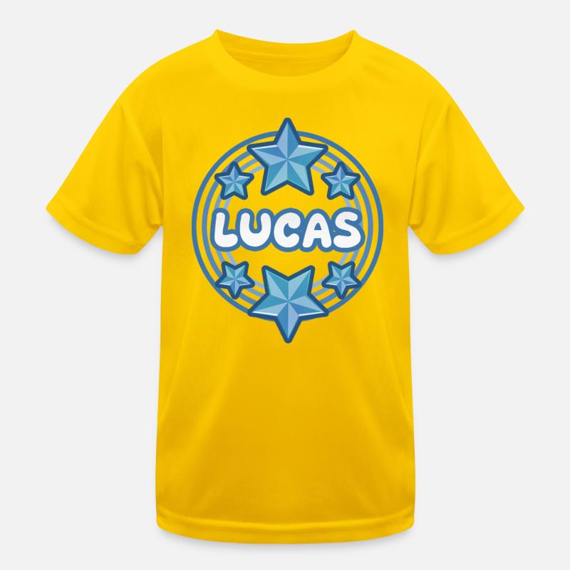 Lucas as a name Kids Functional T-Shirt