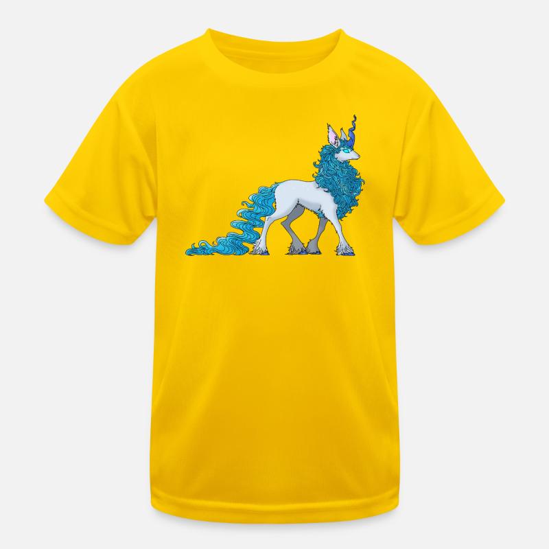 Cornelune - Kids Functional T-Shirt - egg yellow