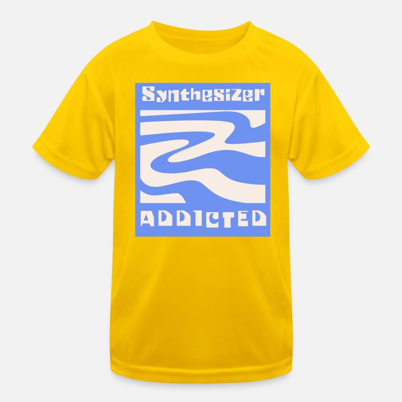 Synthesizer addicted Synth Modular Kinder Funktions-T-Shirt