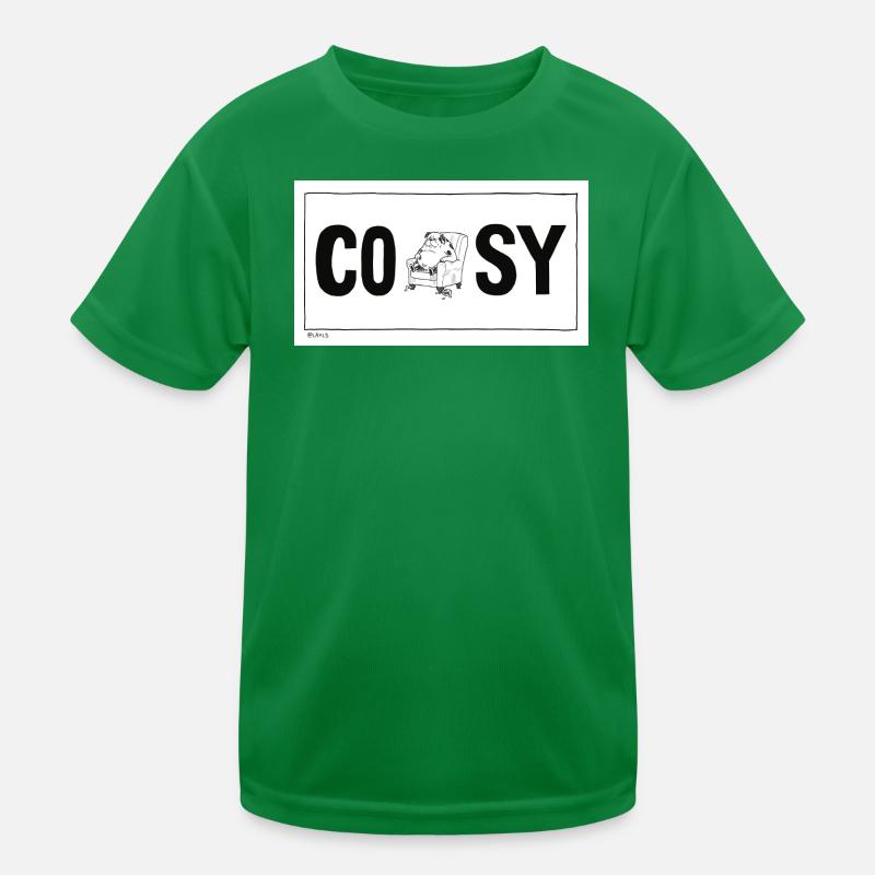 Conception de lettrage de chien câlin T-shirt sport Enfant