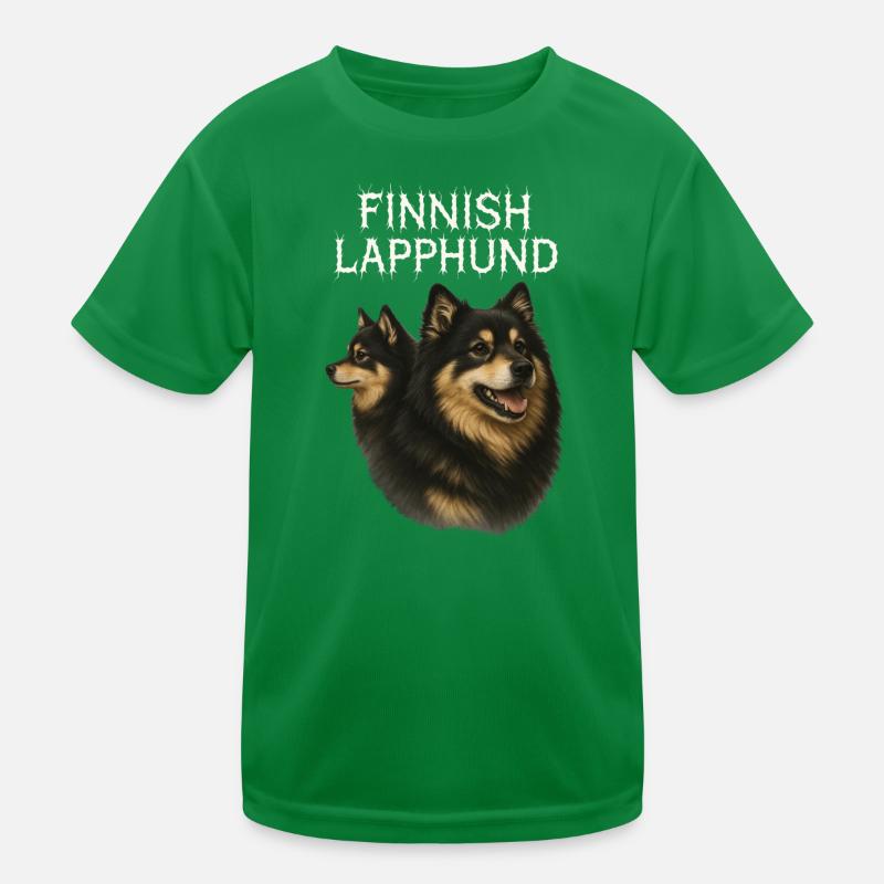 Finnischer Lapphund Kinder Funktions-T-Shirt