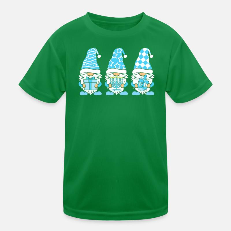 Hanoukka Hanoukka Hanoukka Chai T-shirt sport Enfant