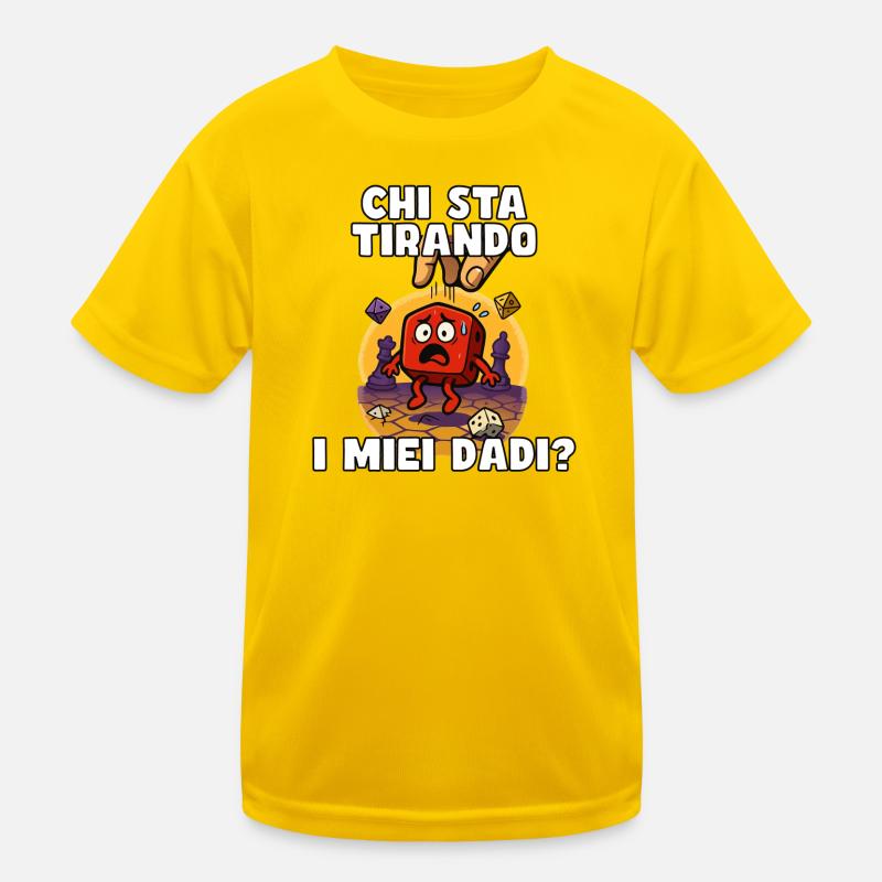 Who rolls my dice? Help. Kids Functional T-Shirt