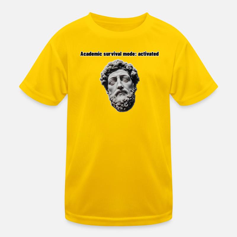Academic survival mode: activated Kids Functional T-Shirt