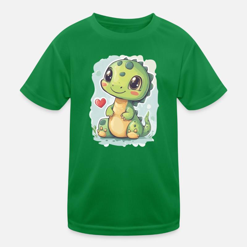 Dinosaurier Kinder Funktions-T-Shirt