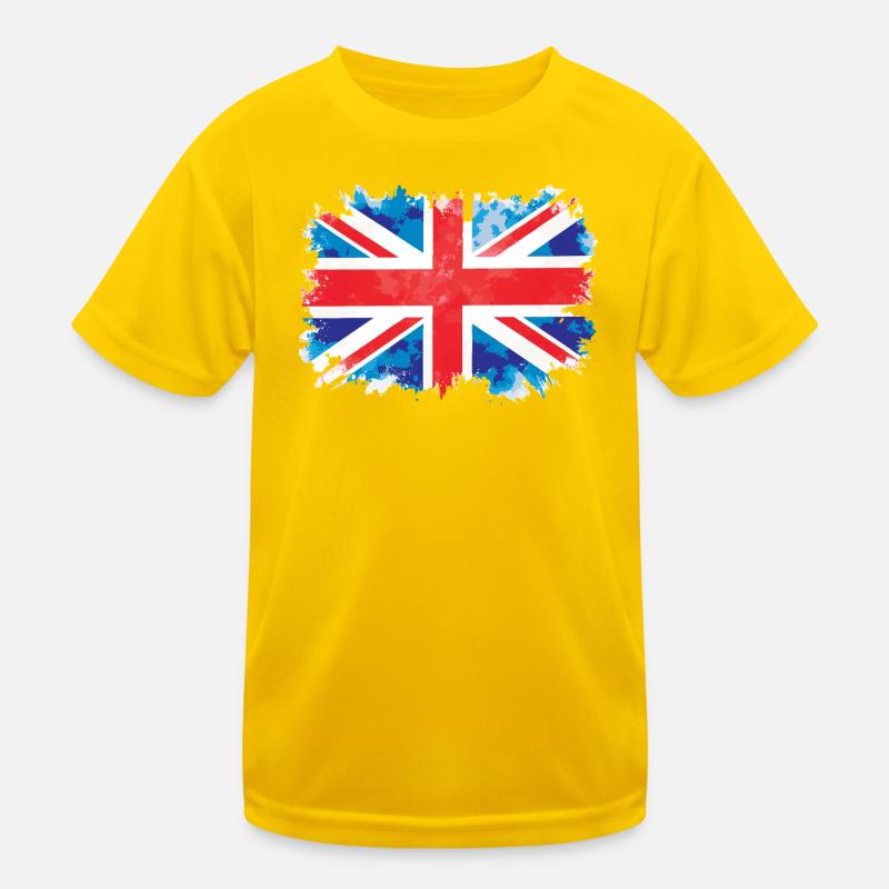 Union Jack flag design Kids Functional T-Shirt