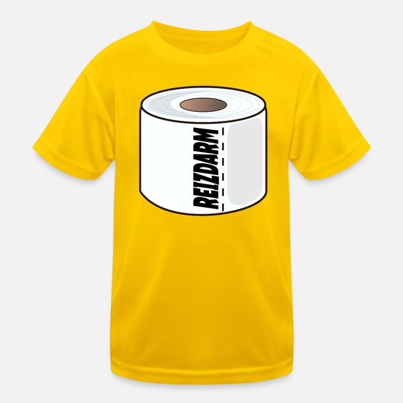 IRRITABLE BOWEL TOILET PAPER DIGESTION Kids Functional T-Shirt