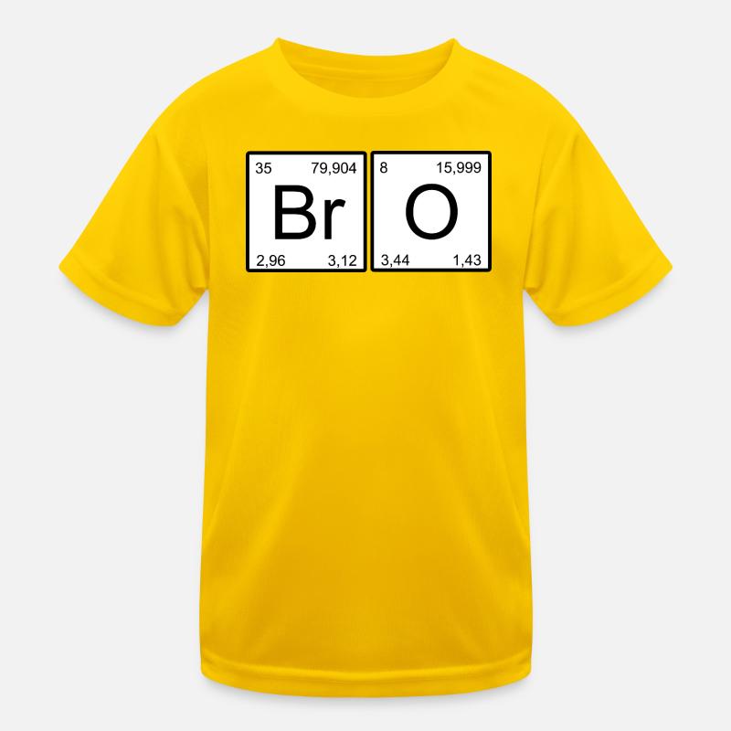 BrO Element Design Chemistry Kids Functional T-Shirt