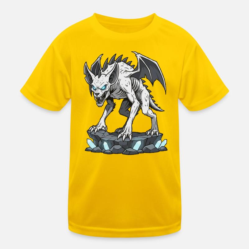 Loup démoniaque de Chupacabra T-shirt sport Enfant