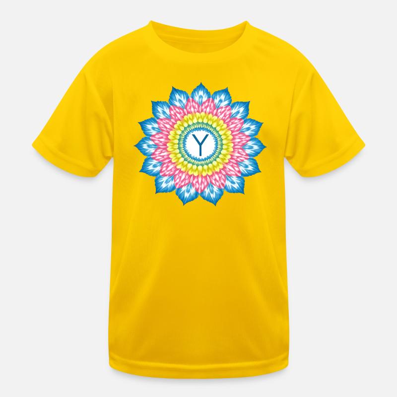 Mandala Y Arc en Soleil T-shirt sport Enfant