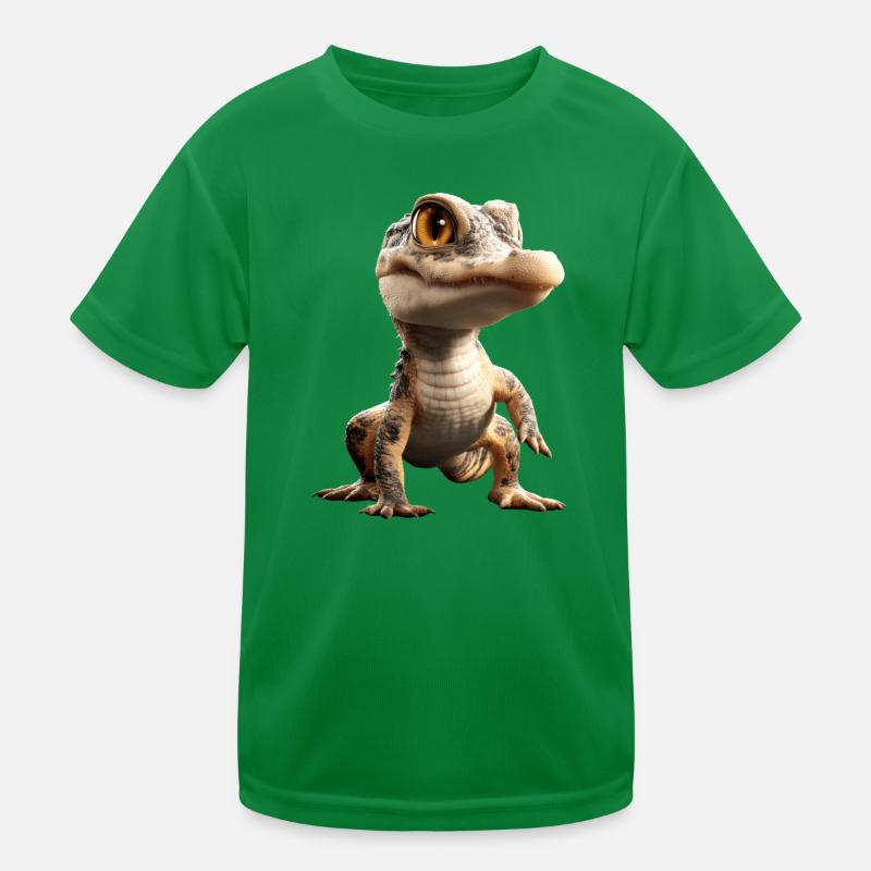 Caïman Crocodile Alligator Reptiles Crocodile Caïmans T-shirt sport Enfant