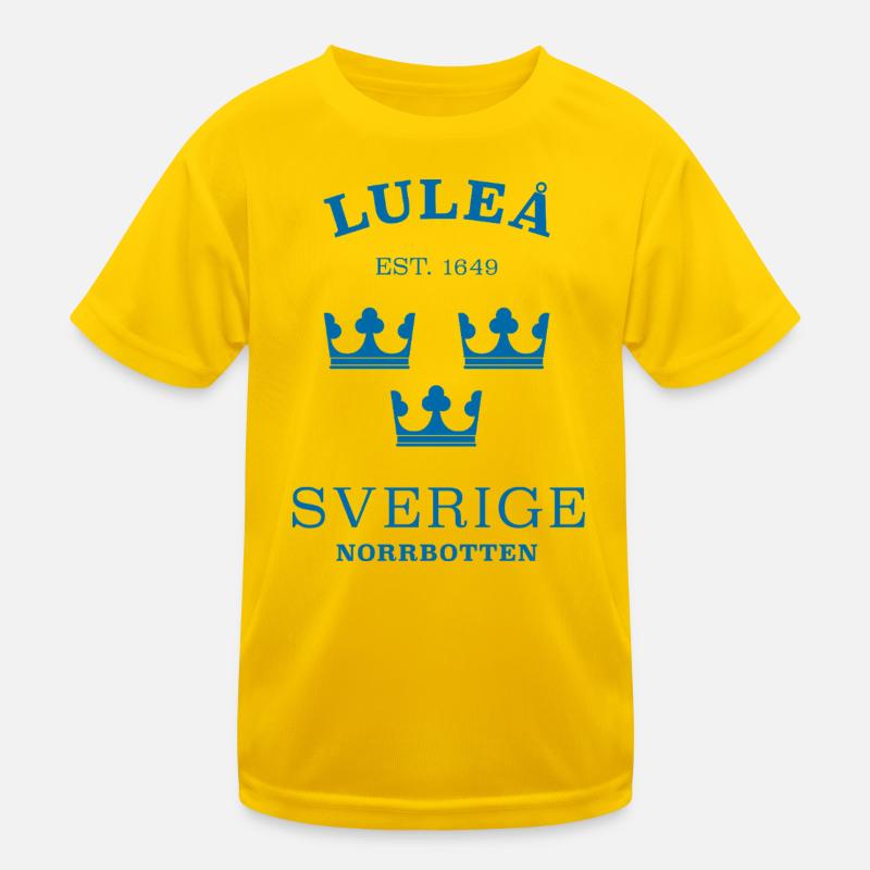 Lulea Sverige Suède T-shirt sport Enfant