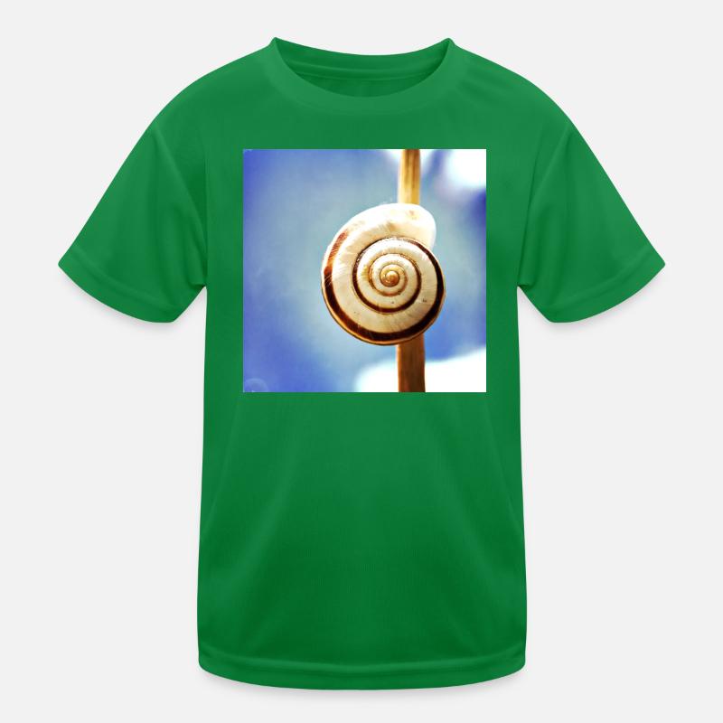 Snail-shell Kids Functional T-Shirt