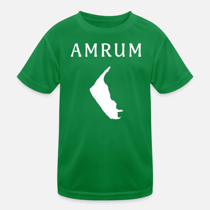 Amrum – deine deutsche Insel Kinder Funktions-T-Shirt