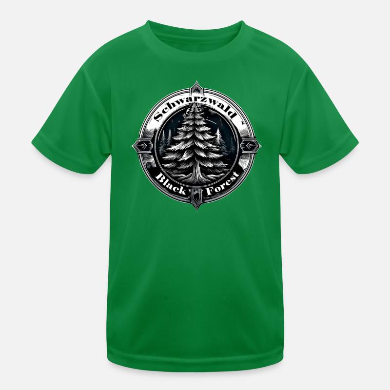Schwarzwald  Logo Kinder Funktions-T-Shirt