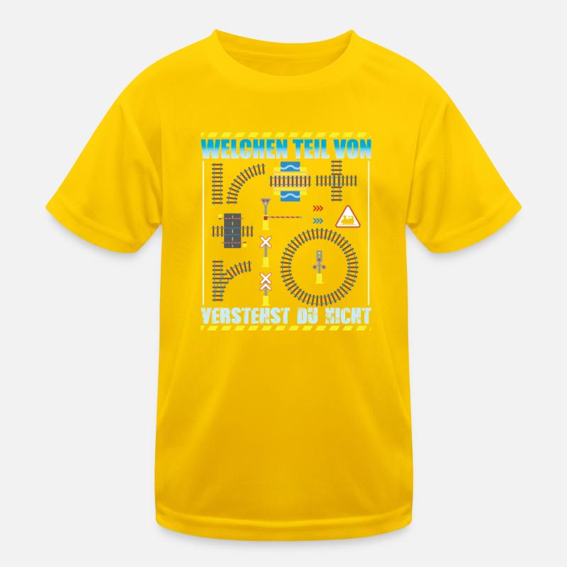 Model Railway Model Railway Kids Functional T-Shirt
