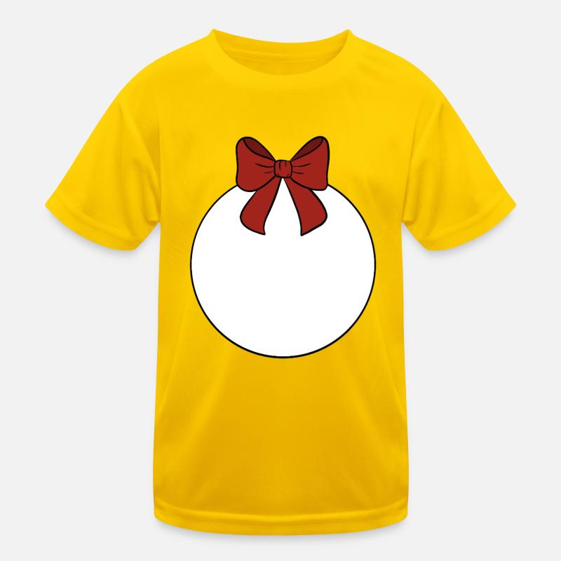Weihnachtskugel  Kinder Funktions-T-Shirt