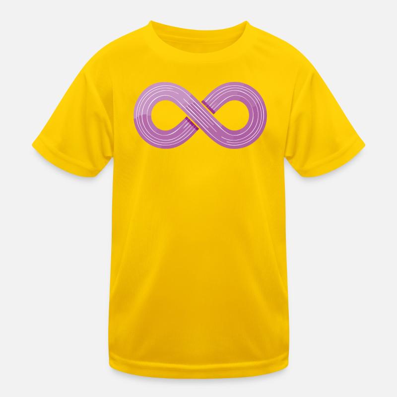 Infinity Flow – symbole d’agilité T-shirt sport Enfant