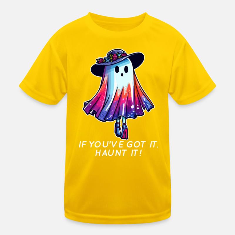 Ghost Rainbow Couture Kinder Funktions-T-Shirt