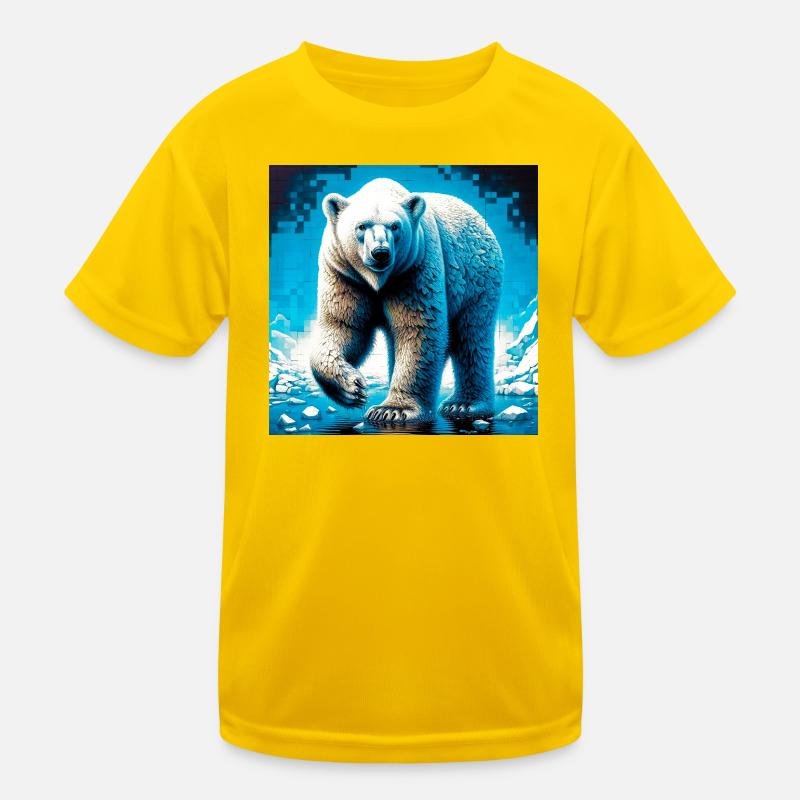 polar bear Kids Functional T-Shirt