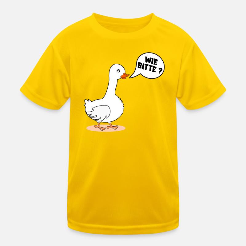SELBSTBEWUSSTSEIN GANS WIE BITTE Kinder Funktions-T-Shirt