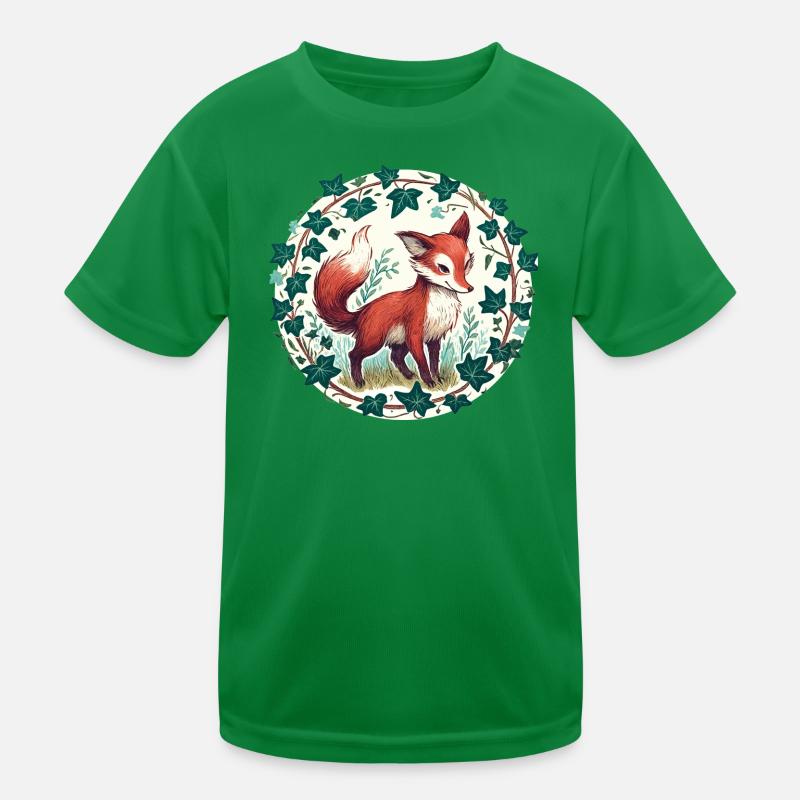Ivy Fox Circle Kids Functional T-Shirt