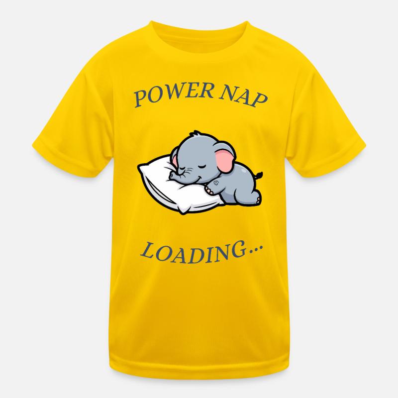 Éléphant endormi T-shirt sport Enfant