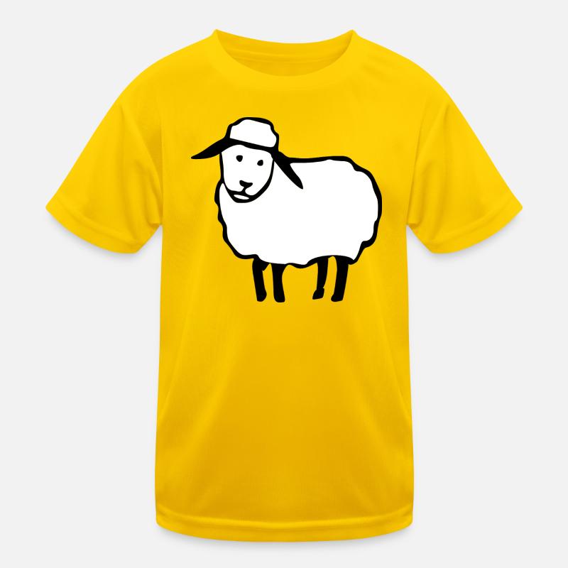 Schafe Schaf Schäfchen T-shirt Geschenk Kinder Funktions-T-Shirt