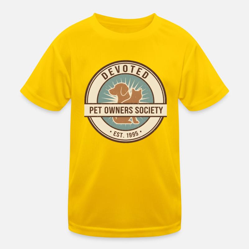 Devoted pet owner Kids Functional T-Shirt