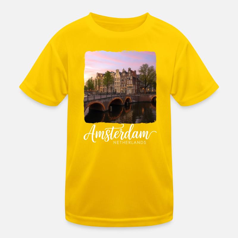 Amsterdam Kids Functional T-Shirt