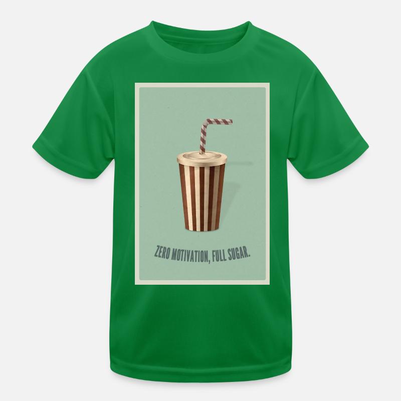 Zero Motivation Full Sugar  Kinder Funktions-T-Shirt