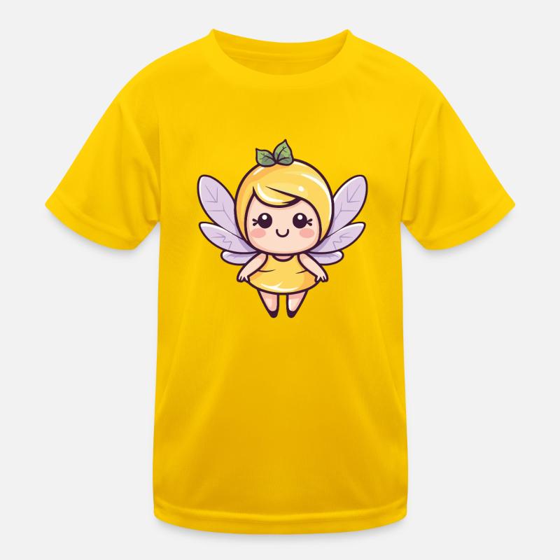 Fee Niedlich Märchen Kinder Funktions-T-Shirt