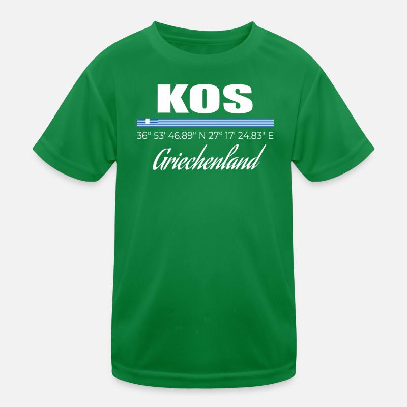 Kos Kinder Funktions-T-Shirt