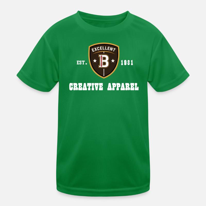 CREATIVE APPAREL Vintage 1981 Kids Functional T-Shirt