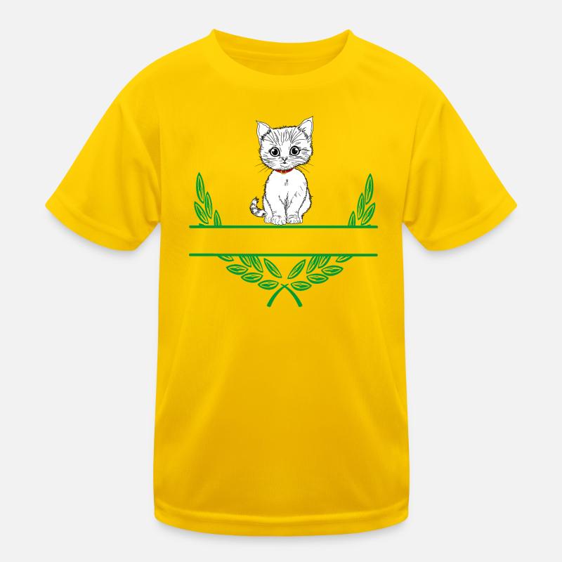 Couronne de laurier avec espace de noms T-shirt sport Enfant