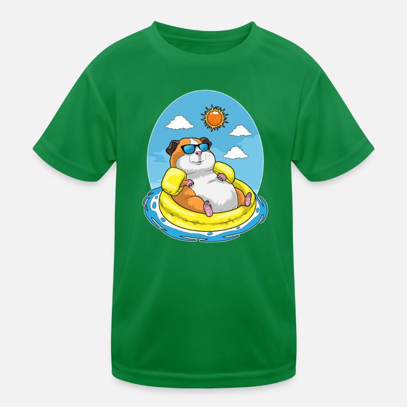 Natation de hamsters dans l’anneau d’été T-shirt sport Enfant