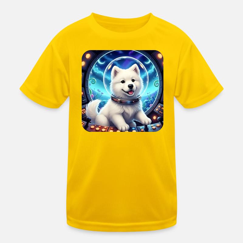 Petit cosmique dans la bulle spatiale T-shirt sport Enfant