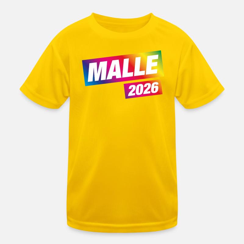 Malle 2026 Colorée Majorque T-shirt sport Enfant