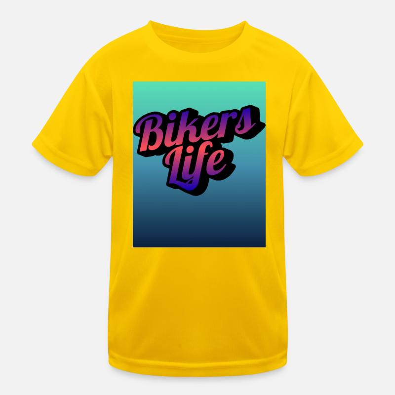 Gradient de la vie de motard T-shirt sport Enfant