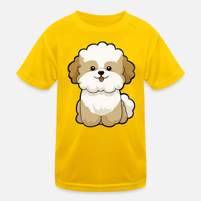 Mascotte Chibi Poodle Pal T-shirt sport Enfant