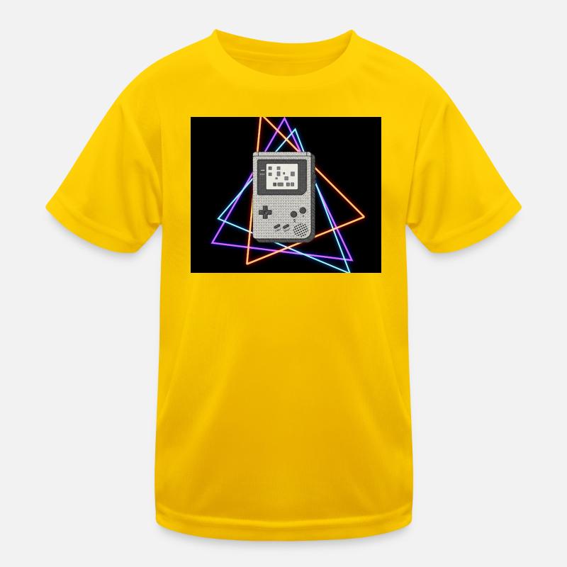 Console de jeu rétro Neon T-shirt sport Enfant