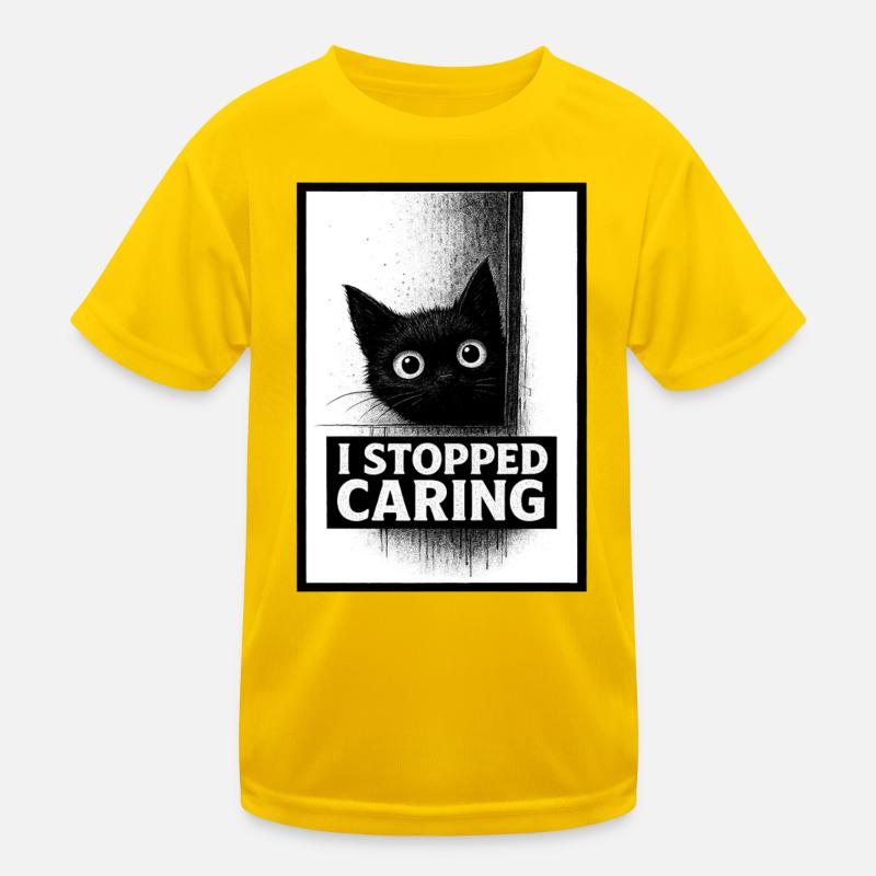 Arrêté de s’intéresser à Chat T-shirt sport Enfant