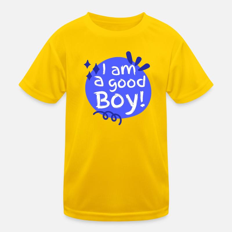 Ich bin ein guter Junge Kinder Funktions-T-Shirt