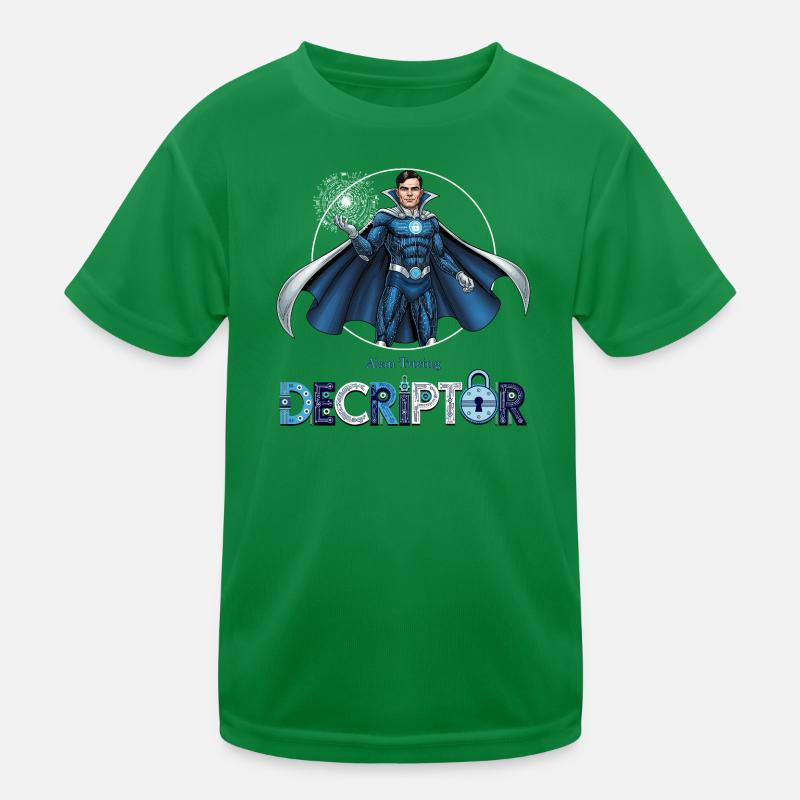 Héros Codeur Déchiffreur T-shirt sport Enfant