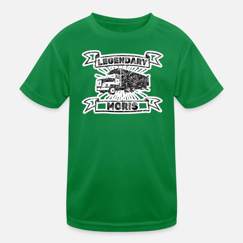 First name Moris Kids Functional T-Shirt