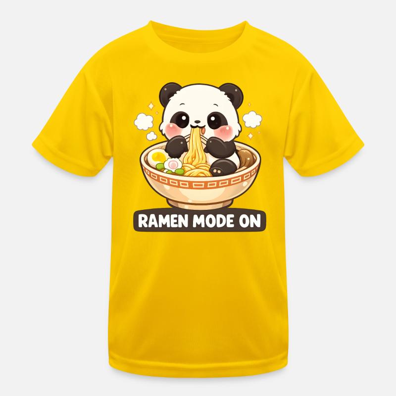 Mode ramen sur Panda T-shirt sport Enfant