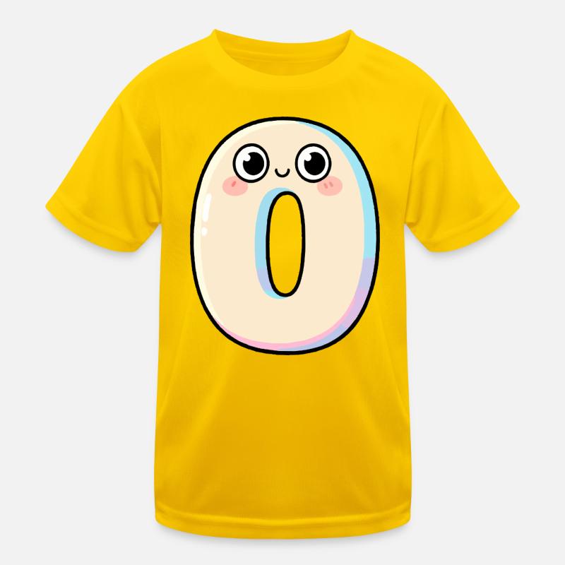 Zero Kawaii Smiling Kids Functional T-Shirt