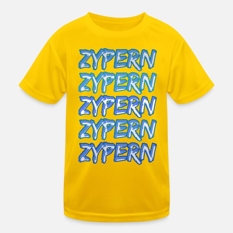 Chypre T-shirt sport Enfant