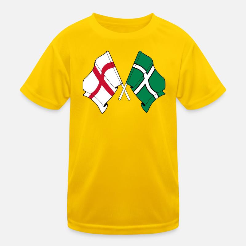 Devon et l’Angleterre croisés T-shirt sport Enfant